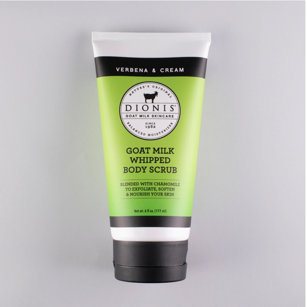 DIONIS Verbena & Cream Whipped Goat Milk Body Scrub 5oz Sealed NIP - Picture 4 of 9